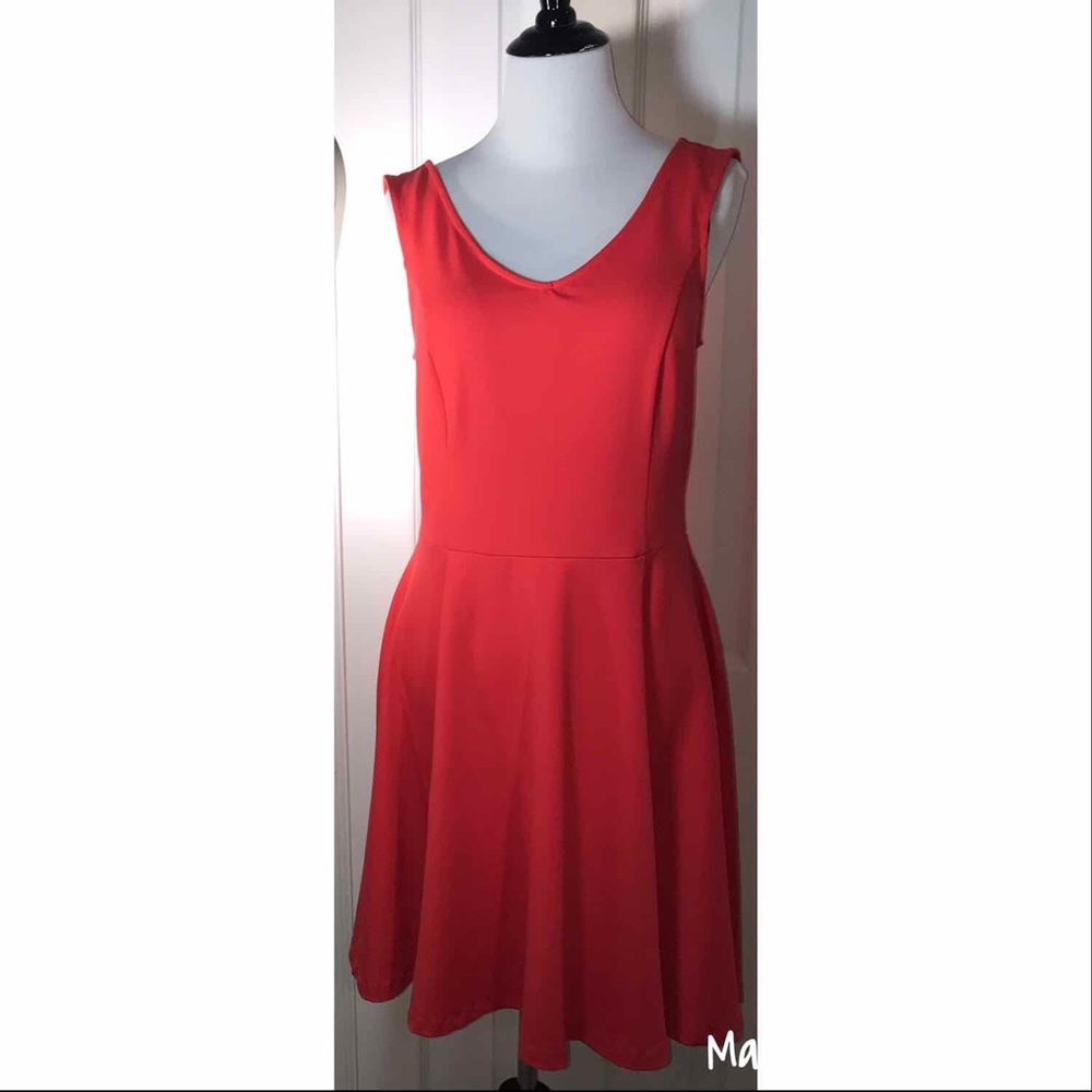 Cynthia Rowley Orange Sleeveless Dress